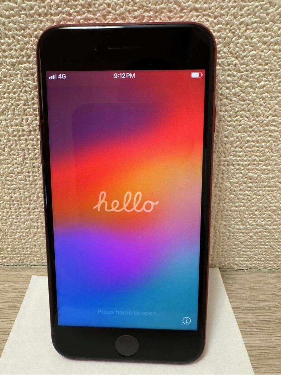 【美品】iPhone SE第二世代 64GB プロダクトレッド SIMフリー の画像5