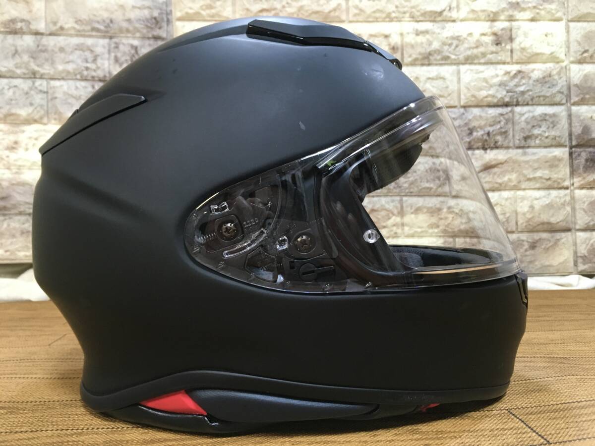 SHOEI Z-8 マットブラック色 2021/09製造品 61ｃｍ XLサイズ の画像4