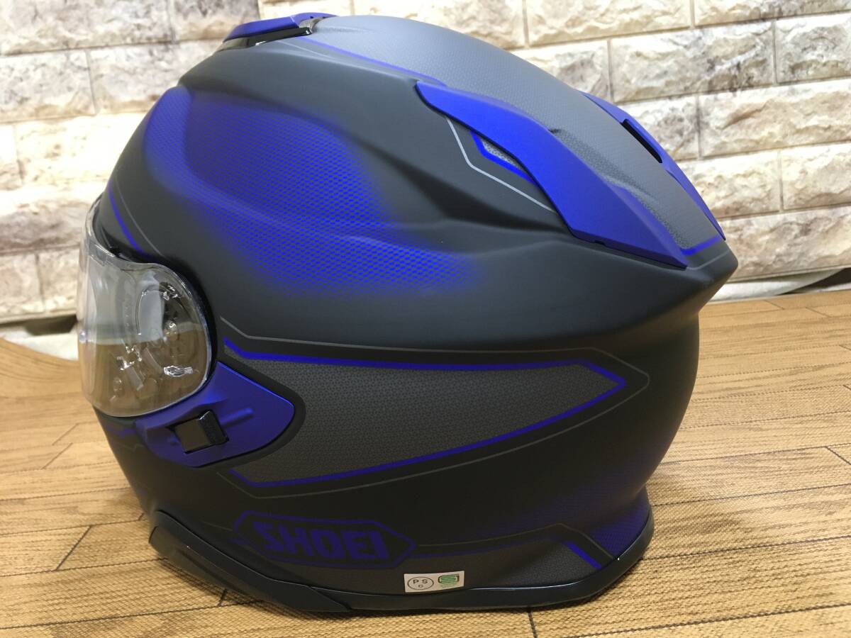 SHOEI GT-AirⅡ BONAFIDE マットカラー インナーバイザー装備 2021/12製造品 61ｃｍ XLサイズ 良品_画像5