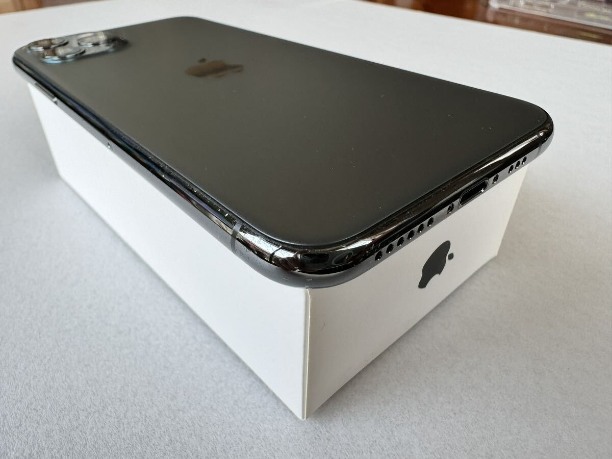 iPhone11 Pro スペースグレー 64GB バッテリー新品100%ロックOFF SIMフリーの画像2