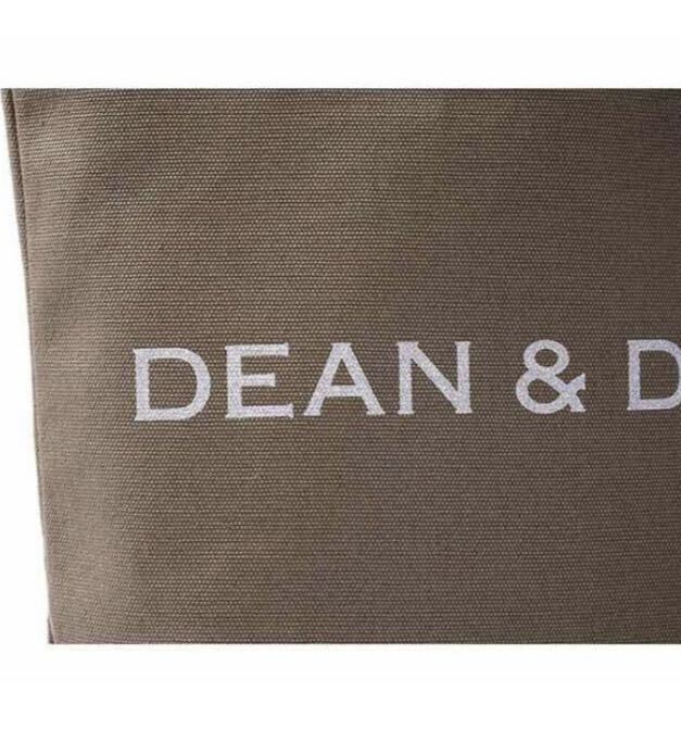 新品正規品 おまけミニトート付きDEAN&DELUCA チャリティートート オリーブ Lサイズ_画像8