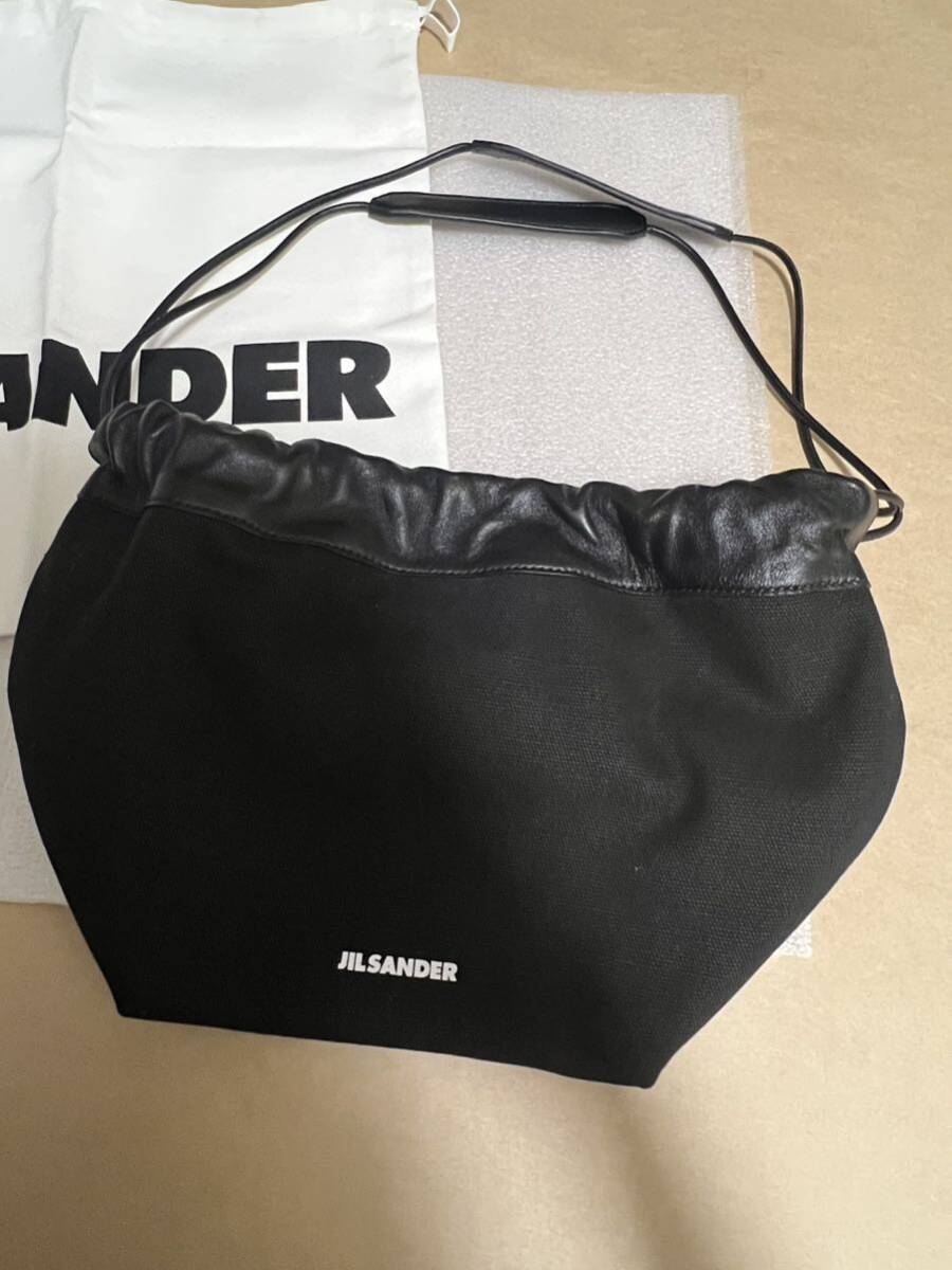 新品 JIL SANDER DRAWSTRING CROSSBODY BAG クロスボディ バッグ ジルサンダー ショルダーバッグ_画像8