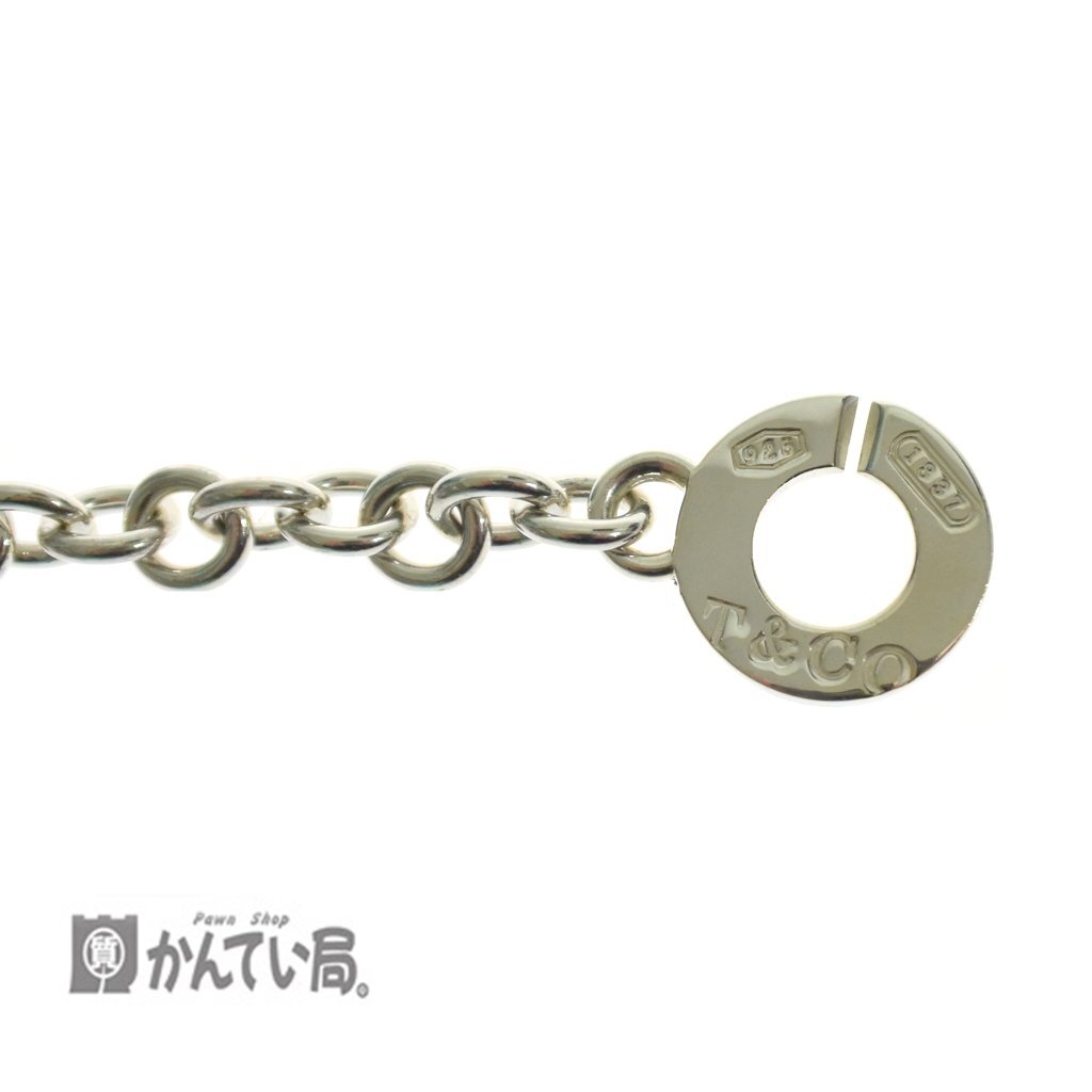 特価ブログのポータルサイト 10757円 美品 TIFFANY&Co. ティファニー ダブルサークル ブレスレット