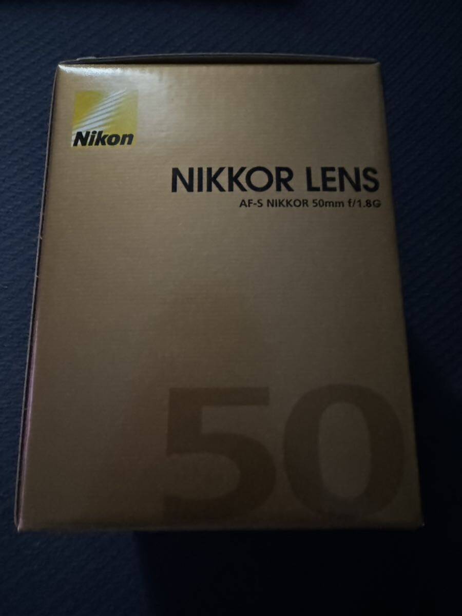 Nikon 単焦点レンズ AF-S NIKKOR 50mm f/1.8G フルサイズ対応 AF-S 50/1.8G 新品未開封の画像1