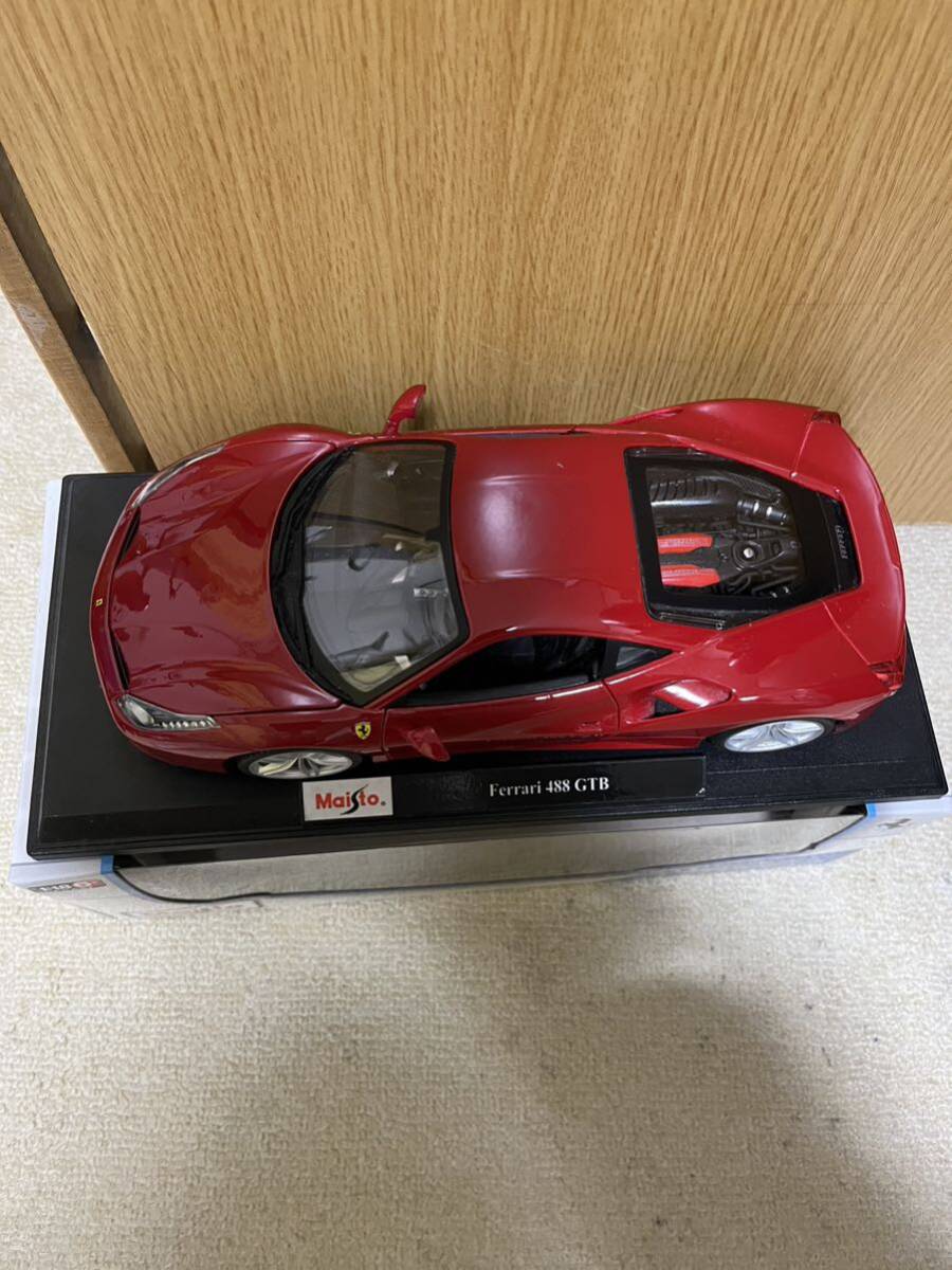 maisto フェラーリ488gtb 1/18スケール Special Edition Ferrari488gtb の画像5