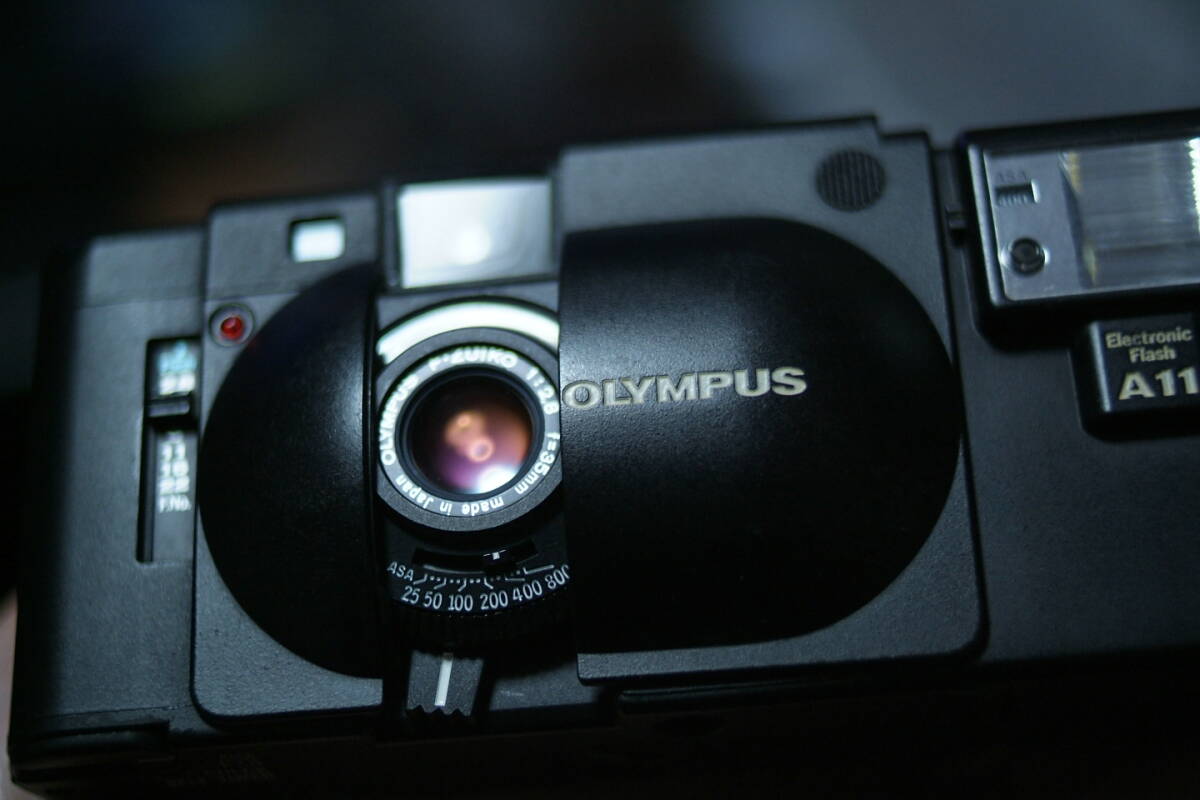 【414-2】OLYMPUS オリンパス XA A11 Electric Flash F-ZUIKO 35mm F2.8 の画像2