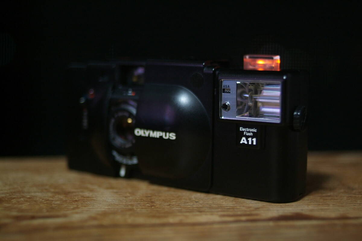 【428-2】OLYMPUS オリンパス XA A11 Electric Flash F-ZUIKO 35mm F2.8の画像3