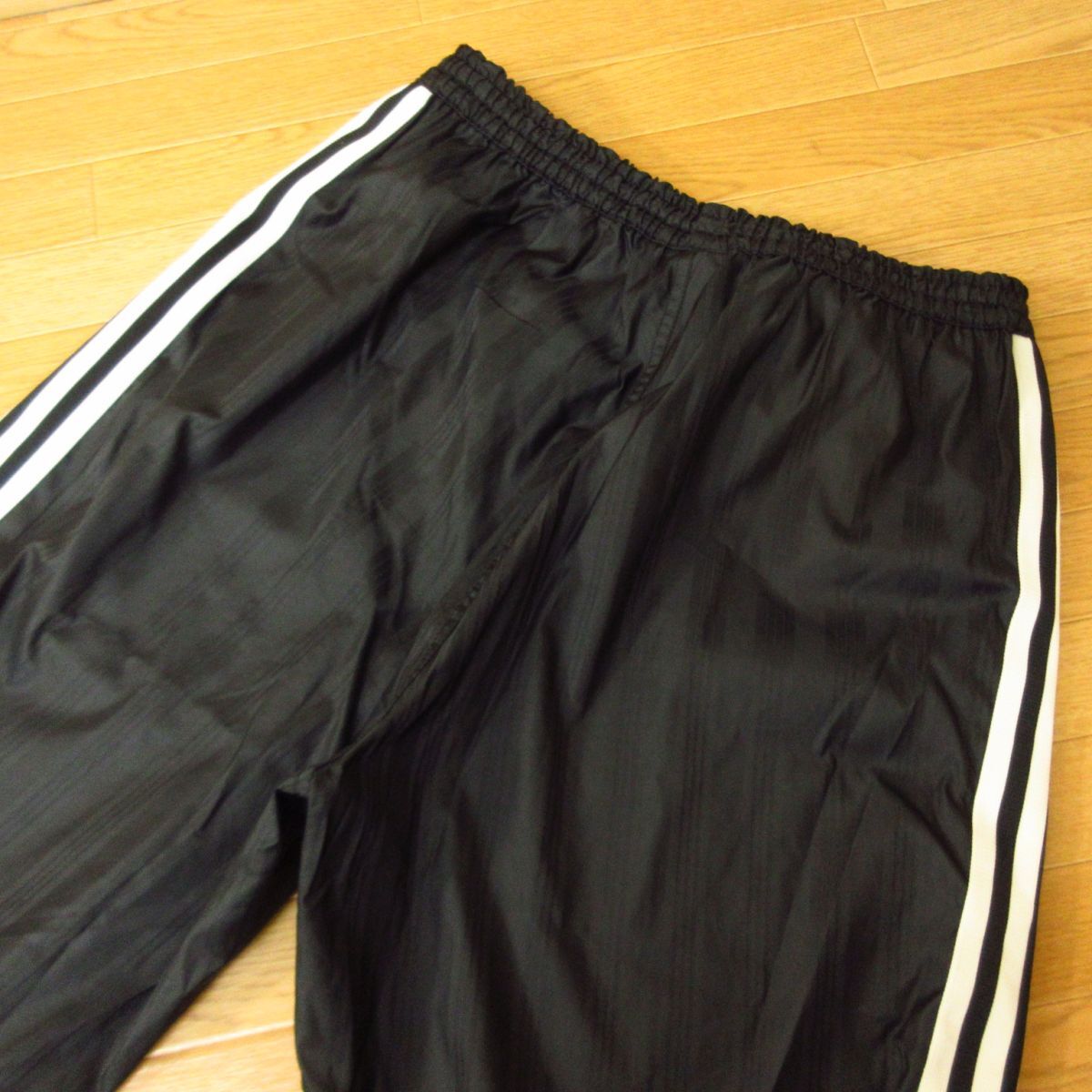 ◎使用少なめ！L 上下セット！adidas アディダス◆ウィンドブレーカー ピステジャケット&パンツ◆メンズ 黒◆B3840_画像7