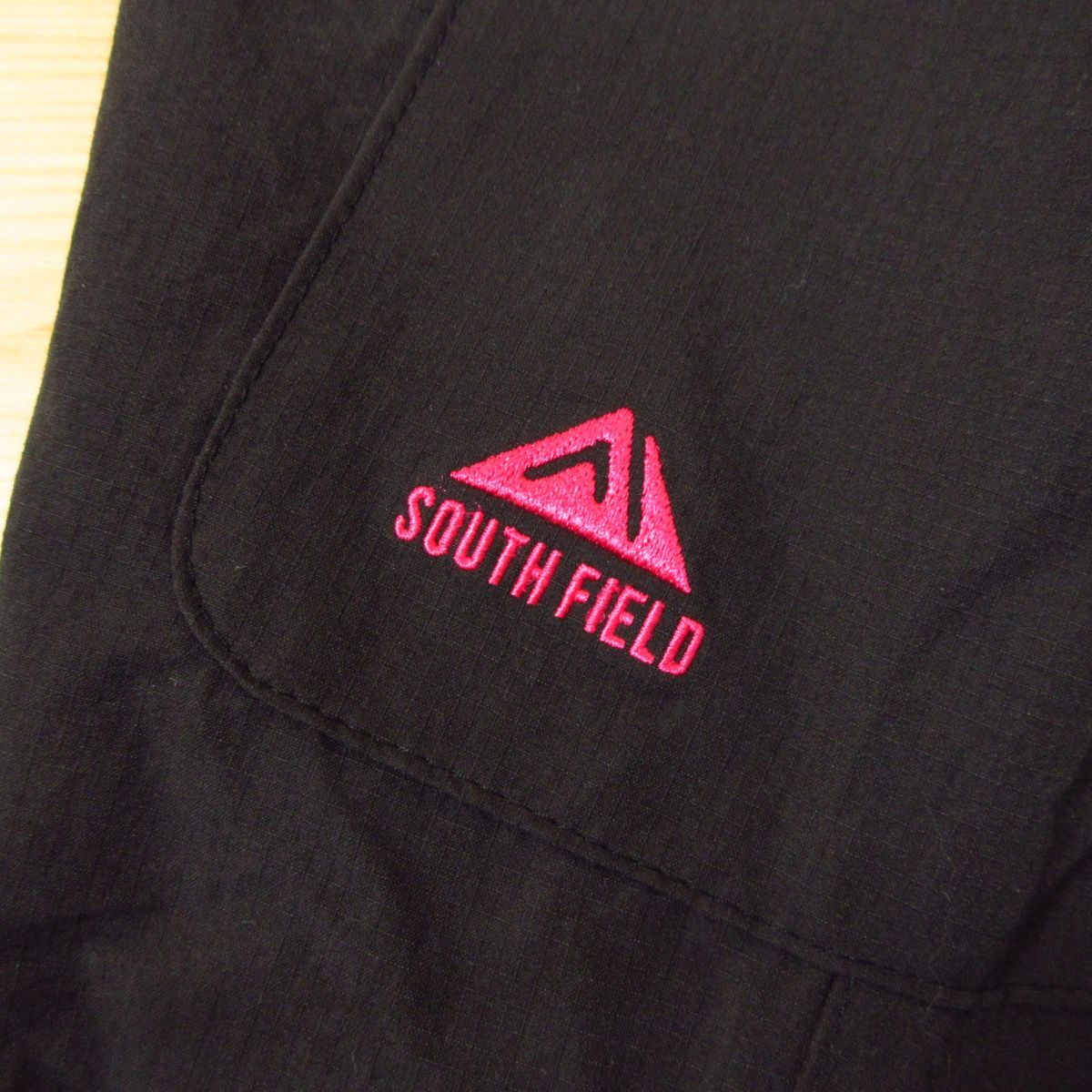 ◎美品！SOUTH FIELD サウスフィールド◆クライミングパンツ ストレッチ カーゴ 撥水 アウトドア◆レディース グレー Mサイズ◆KP4817の画像7