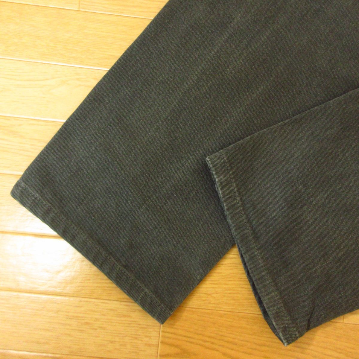 ◎Levi's 508 リーバイス◆ブラックデニム ジーンズ ジーパン テーパード ストレッチ アメカジ◆メンズ 黒 W30×L32◆KP4892の画像5