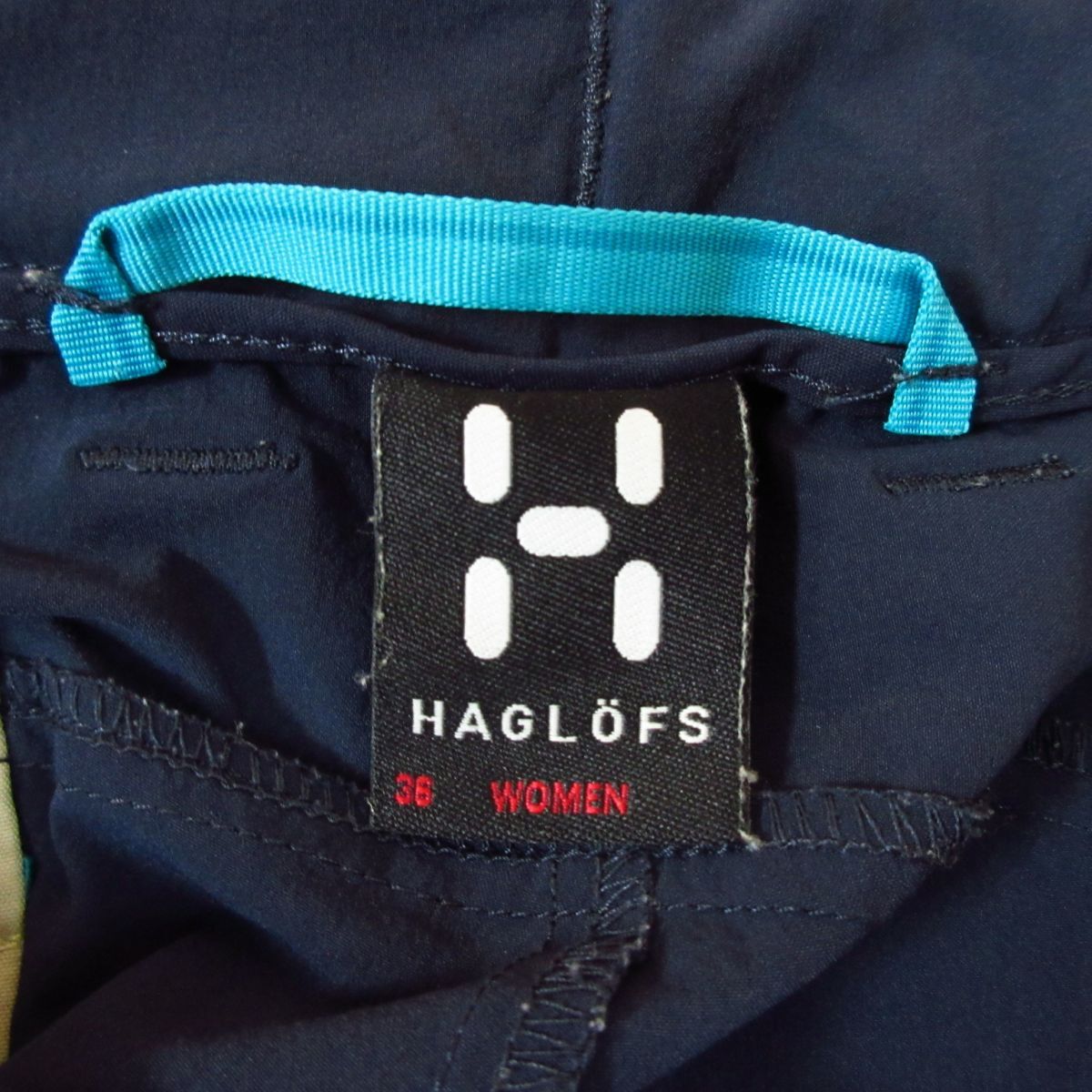 ◎HAGLOFS ホグロフス◆クライミングパンツ トレッキングパンツ ストレッチ カーゴ 立体 アウトドア◆レディース 紺 36サイズ◆KP5024_画像8