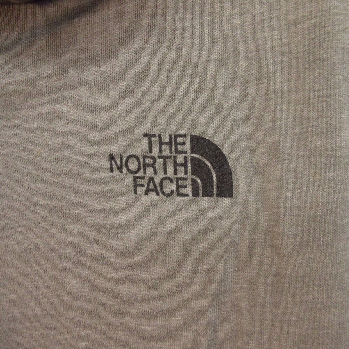 ◎THE NORTH FACE ノースフェイス◆パーカー フーディー フード スウェット デカプリント アウトドア◆メンズ 茶 Sサイズ◆KA4937_画像6