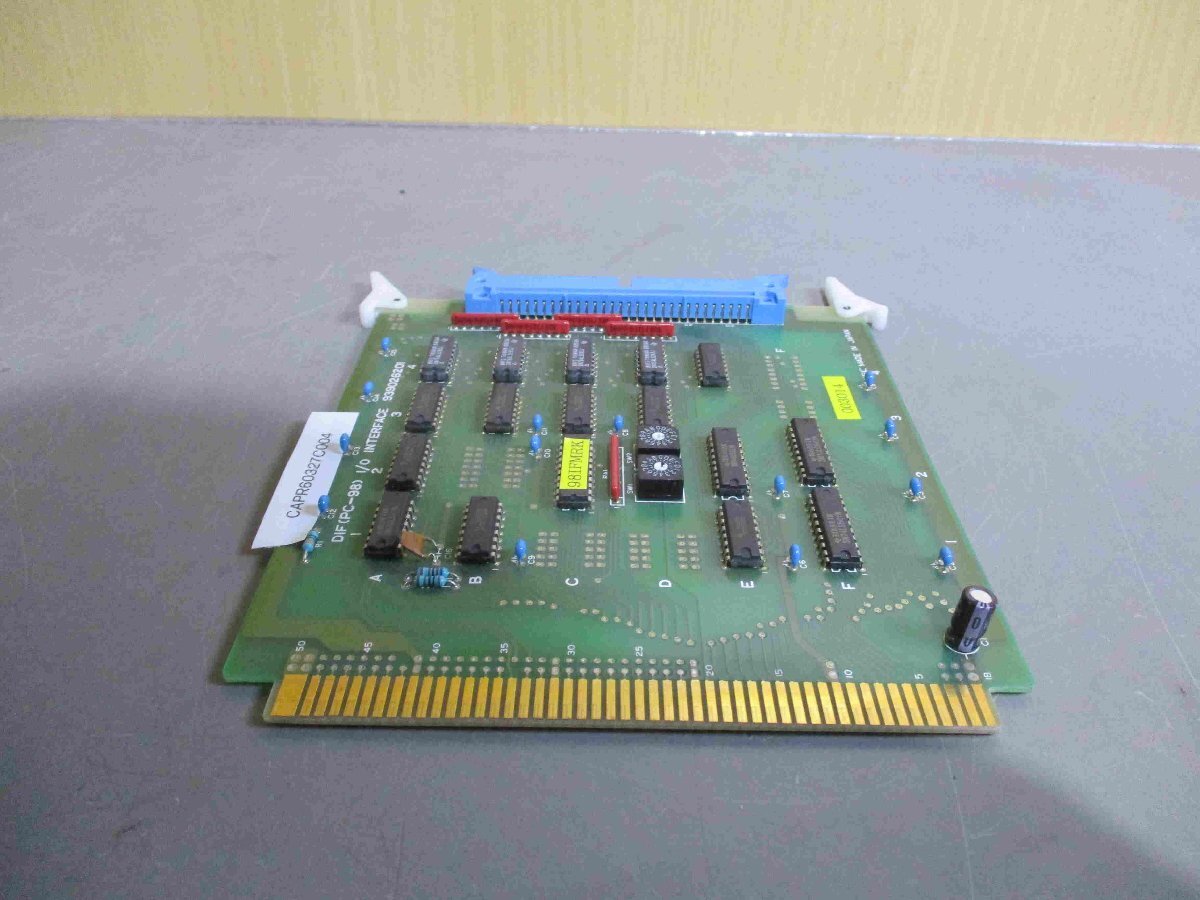 中古NEC DIF(PC-98) 1/0 INTERFACE 939026201(CAPR60327C004)_画像4