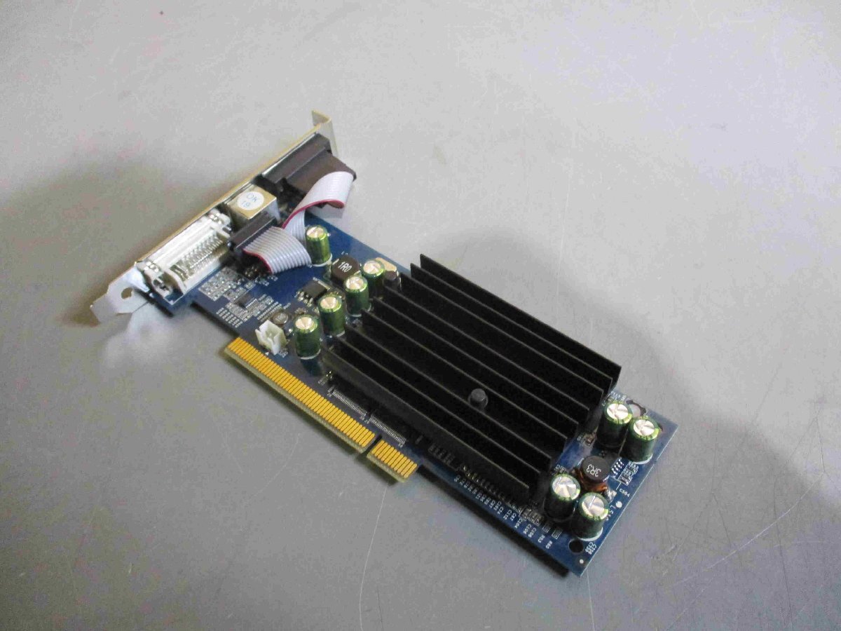 中古Geforce GA-6200A PCI 128M PCI graphics card 6200(CAPR60327C018)_画像8