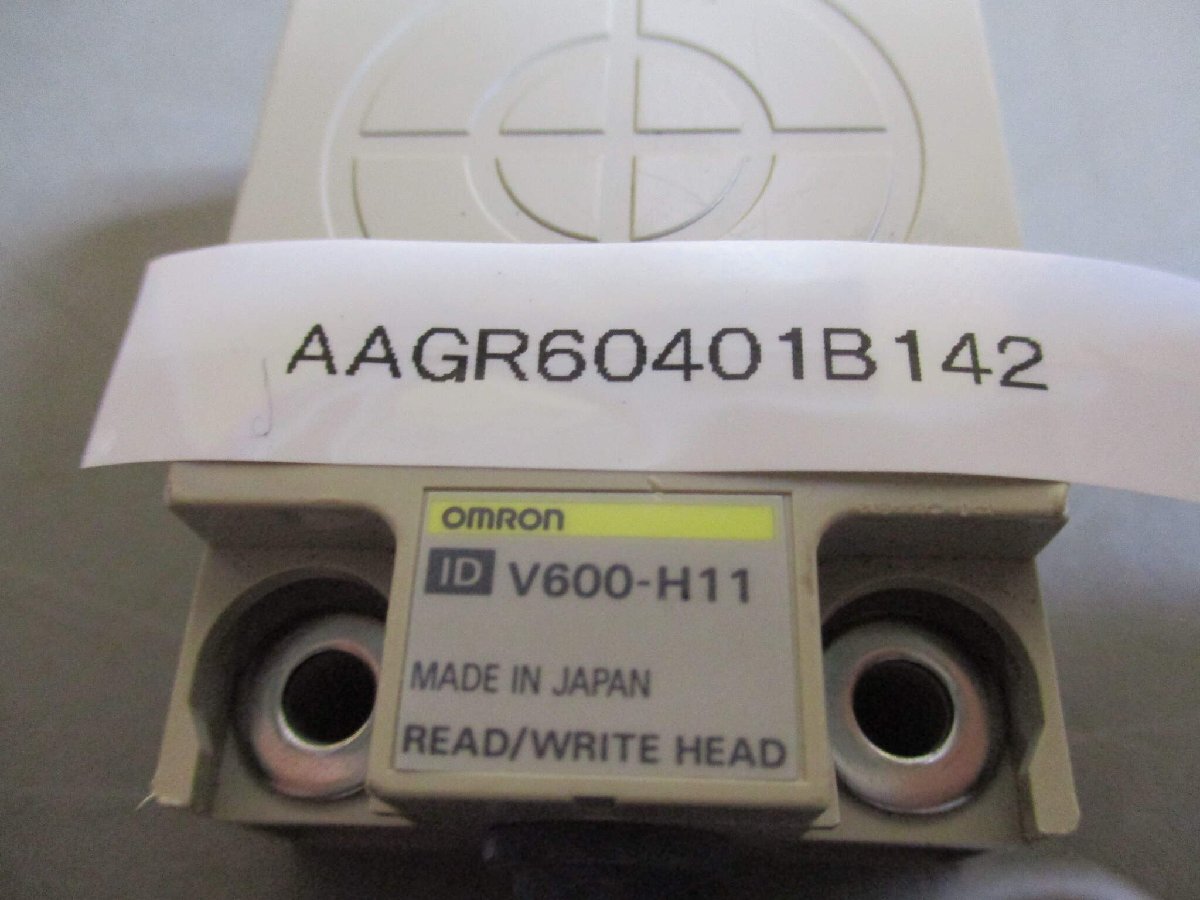 中古 OMRON ID V600-H11 READ/WRITE HEAD (AAGR60401B142)_画像6