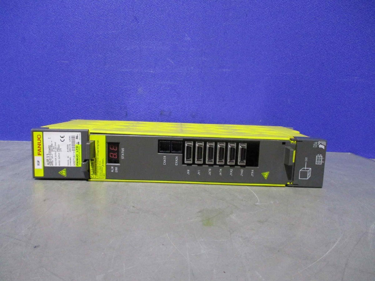 中古 FANCU aisp 5.5 A06B-6111-H006#H550 C 6.8KW (LBMR60405D009)_画像4