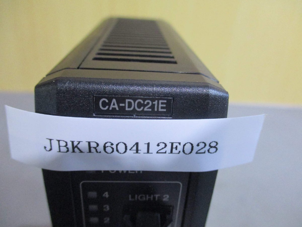 中古KEYENCE CA-DC21E LED照明拡張ユニット 画像処理システム 画像センサ(JBKR60412E028)_画像1