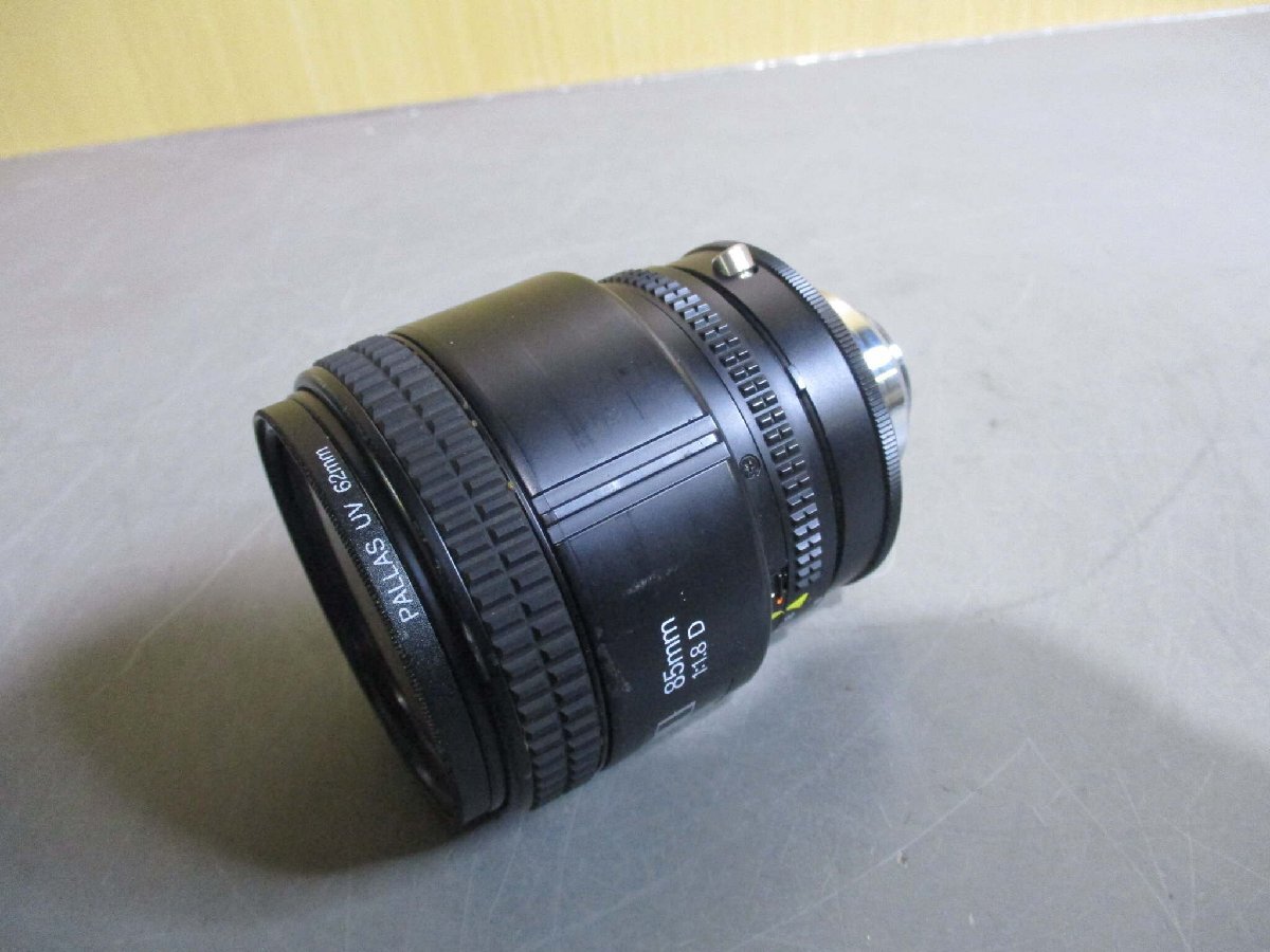 中古 NIKON AF NIKKOR 85mm 1:1.8D PALLAS UV 62mm (AAMR60411A086)_画像8