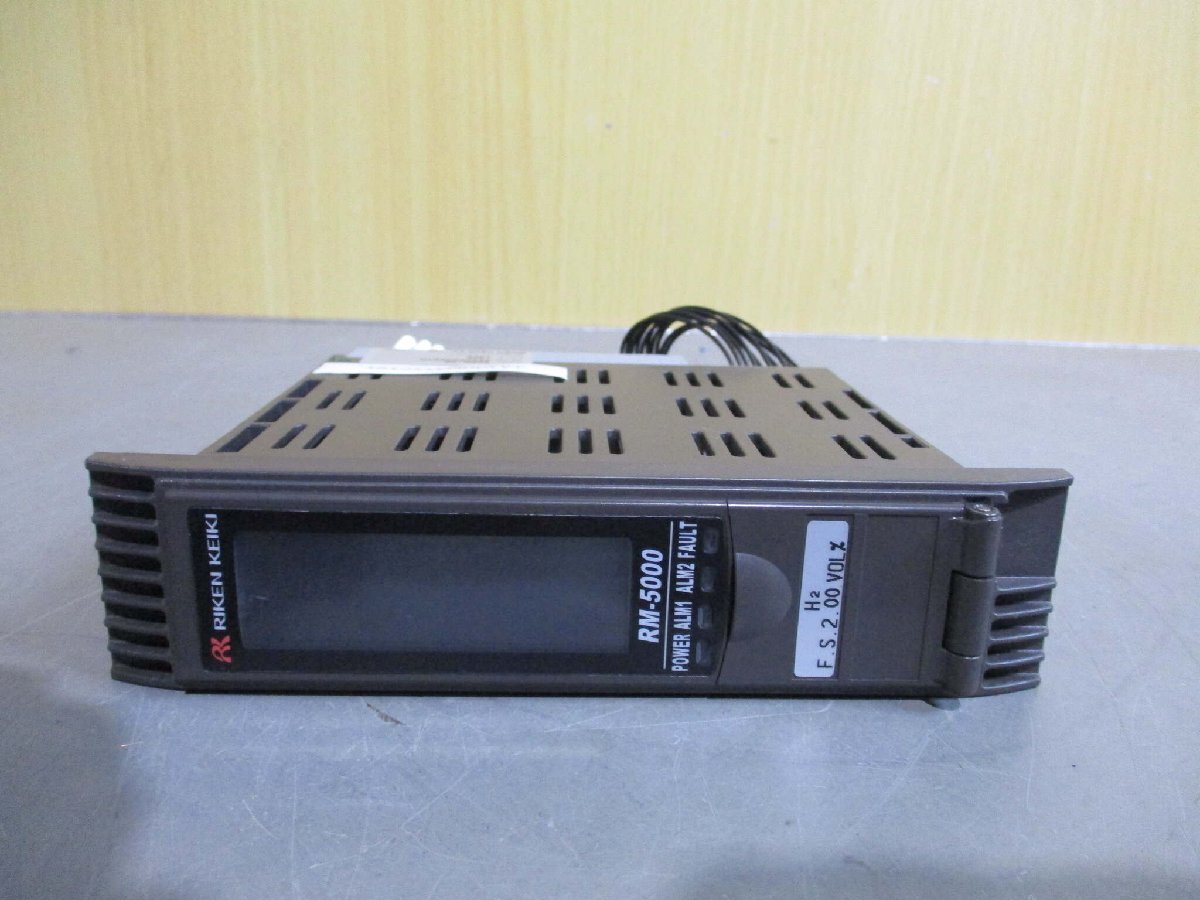 中古 RIKEN KEIKI 5000-SR ガス検知警報器用指示警報ユニット 中古 RIKEN KEIKI 5000-SR ガス検知警報器用指示警報ユニット