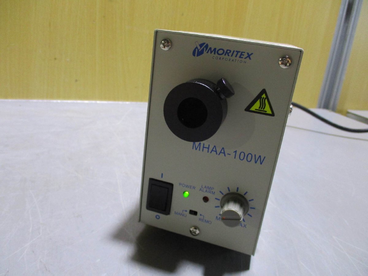 新古 MORITEX MHAA-100W ハロゲン光源 通電確認 (R60419FEE005)_画像3