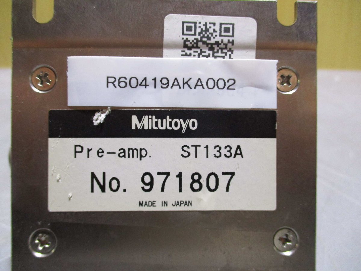 中古 Mitutoyo ST133A Pre-amp. (R60419AKA002)_画像1