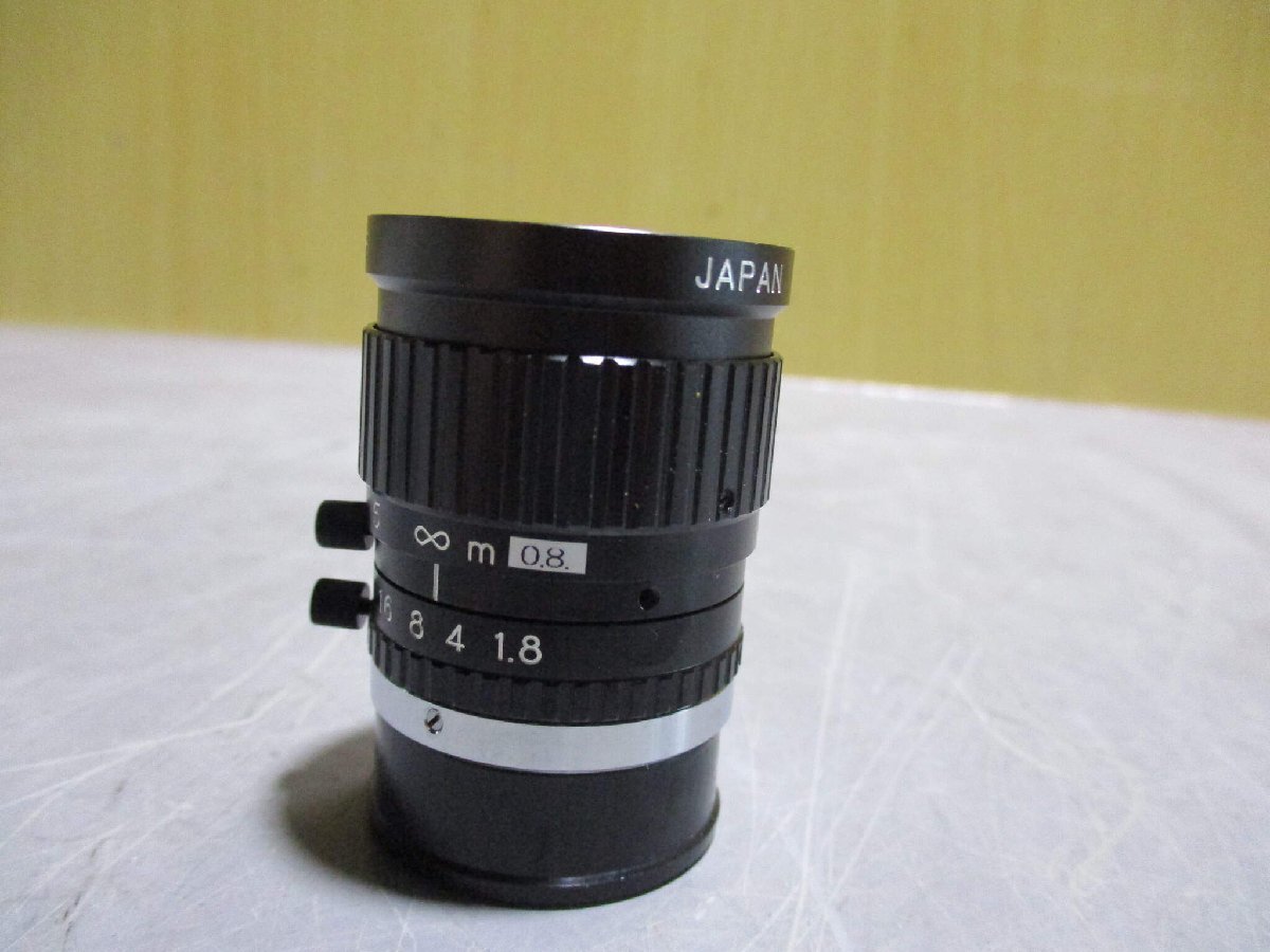 新古 ML-5018TM TV LENS 50mm 1:1.8 CCTVレンズ (R60419EFE017)_画像4