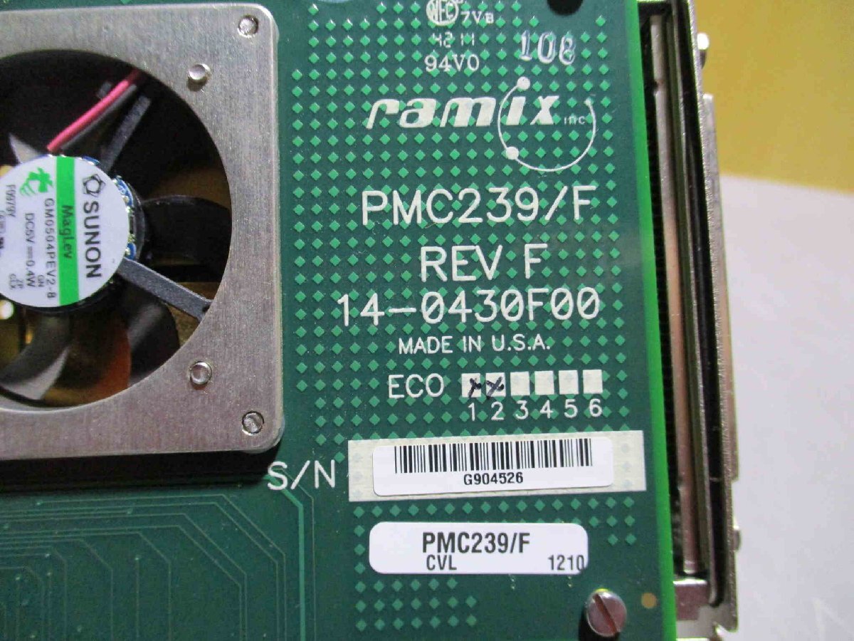 中古 PMC239/F REV F 14-0430F00 (R60422BBB017)_画像2