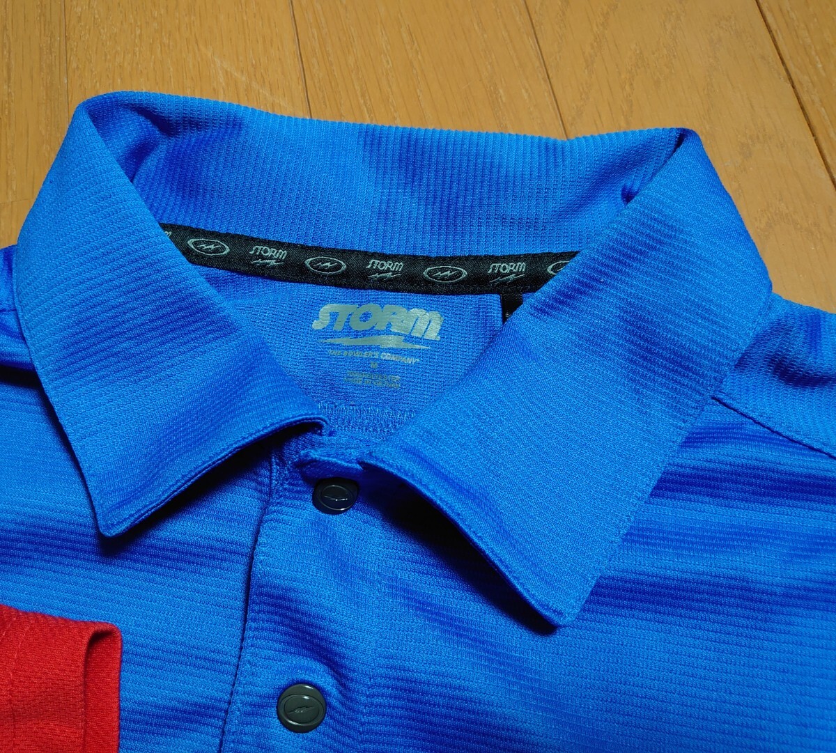 STORM ストーム ボウリングポロウェア Mサイズ(USサイズ)2着 STORM ストーム ボウリングポロウェア Mサイズ(USサイズ)2着
