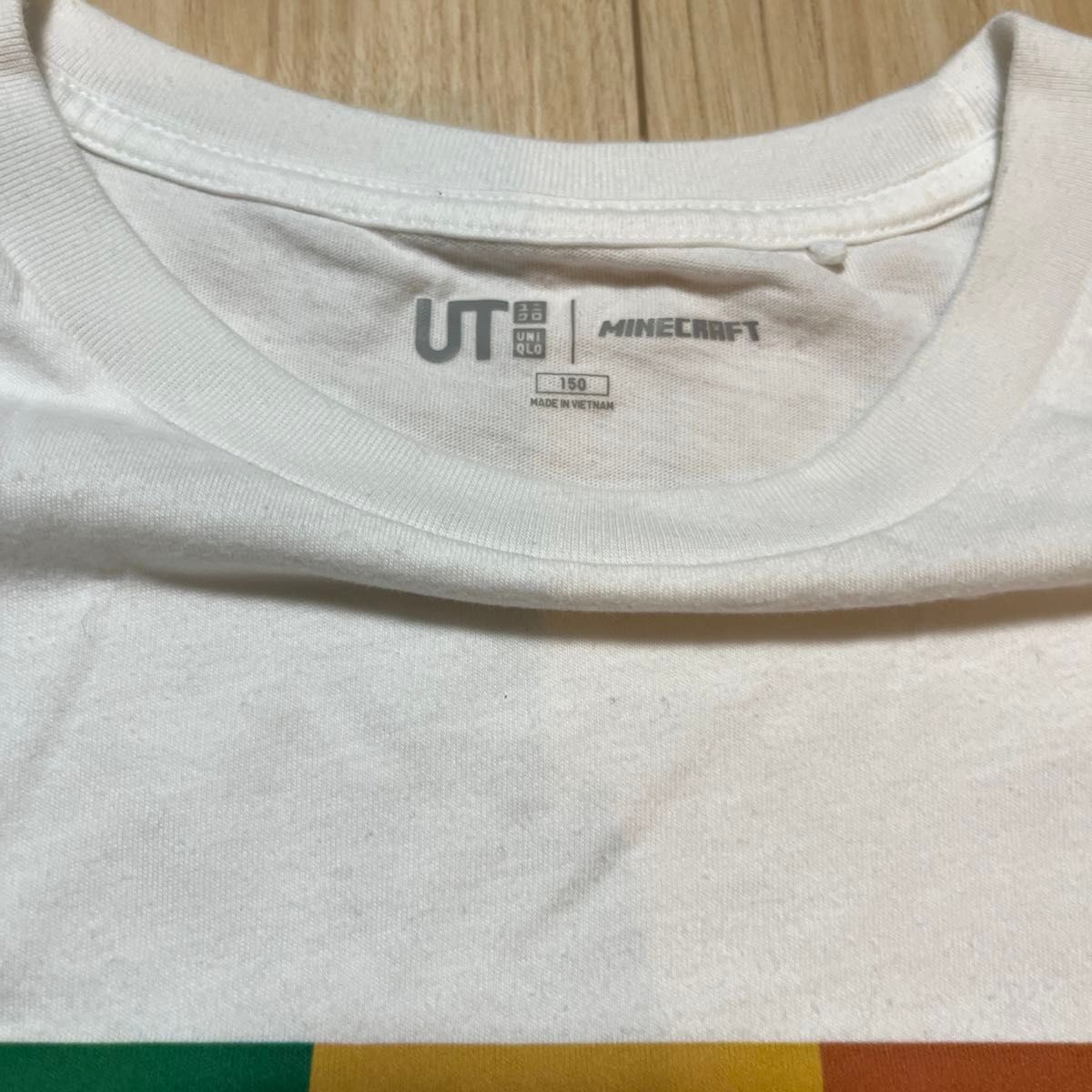 UNIQLO ユニクロ　 Tシャツ 半袖Tシャツ　UT マイクラ　Minecraft マインクラフト　150