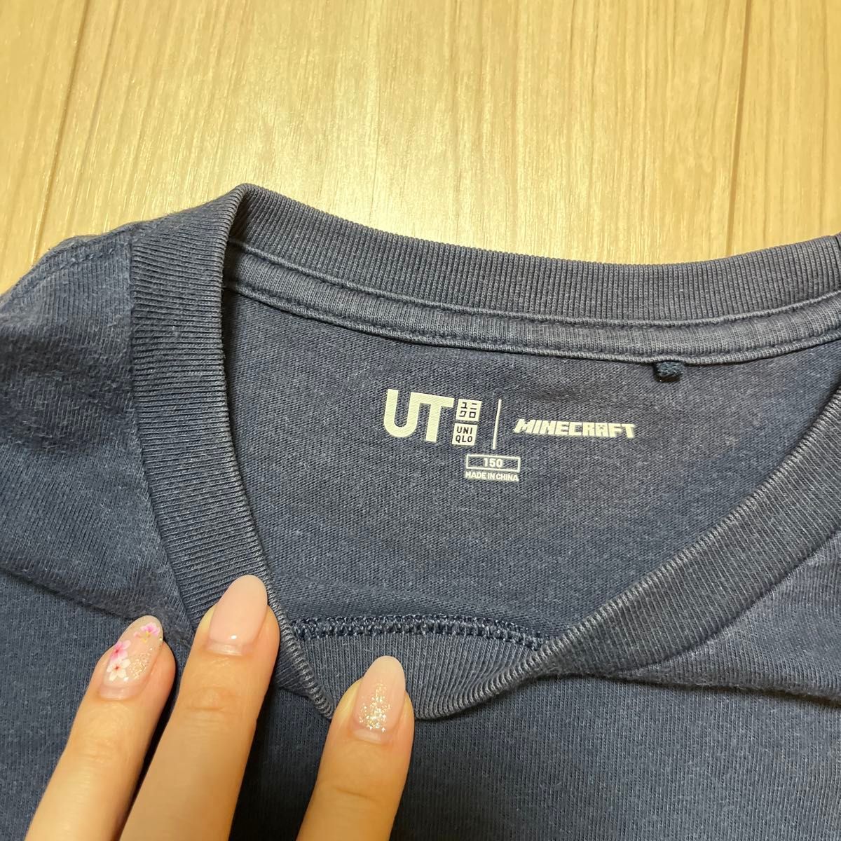 UNIQLO ユニクロ　 Tシャツ　UT Minecraft マイクラ　マインクラフト　150