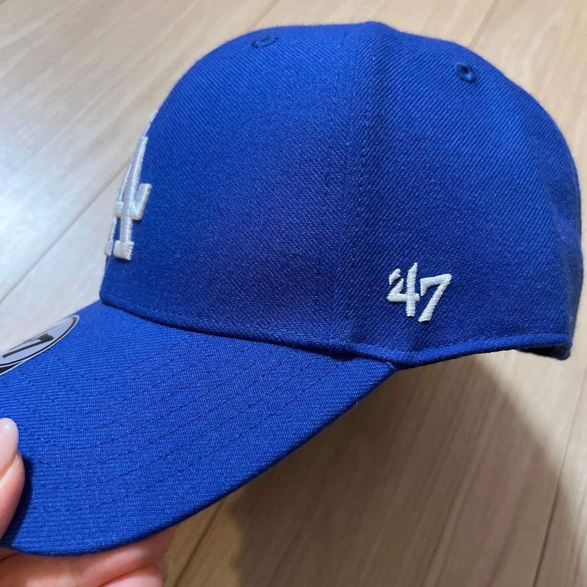 レア　日本未入荷　 ロサンゼルス ドジャース Dodgers キャップ 帽子　大谷翔平　刺繍サイン入り　47 brand