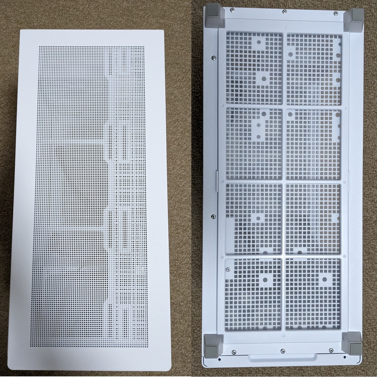 【中古】ASUS Prime AP201 MicroATX Case WHITE EDITION (PCケース)_画像4