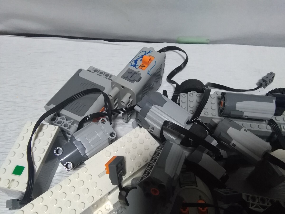 LEGO パワーファンクション エデュケーション モーター リモコン バッテリーボックス 等 パーツ 大量まとめてセット レゴブロックの画像2