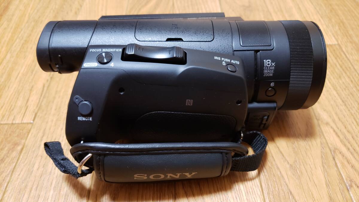 ソニー FDR-AX700 4K HDR 美品 ハンディカム ビデオカメラの画像5