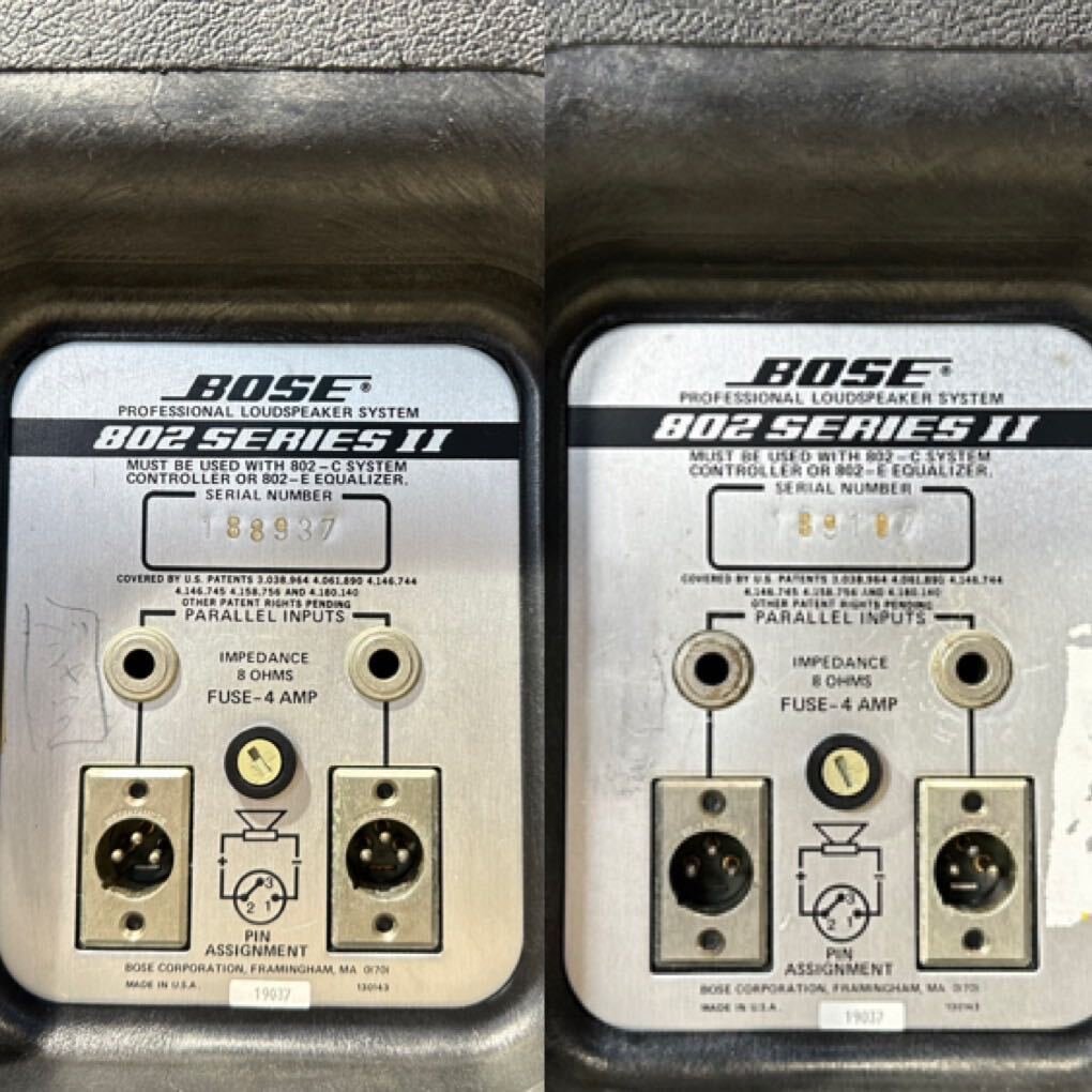 BOSE Bose 802 SERIES II speaker pair used 