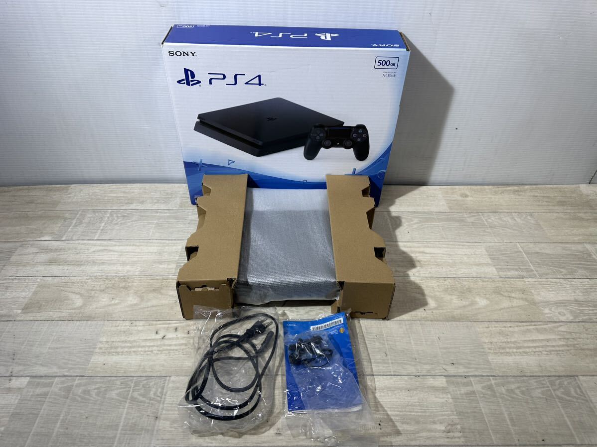 動作品【SONY ソニー】PS4本体 500GB CUH-2000A 初期化済 (04)_画像1