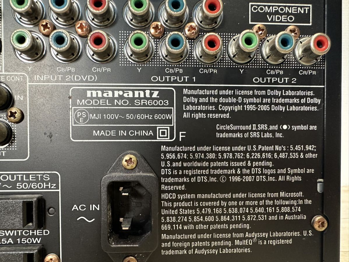 marantz マランツ SR6003 アンプ_画像10