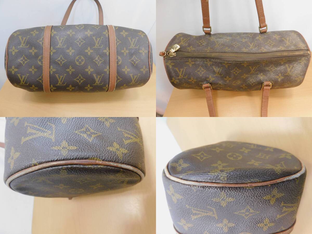 （1円～）Louis Vuitton ルイヴィトン M51365 モノグラム パピヨン30 ハンドバッグ ポーチ付きの画像4