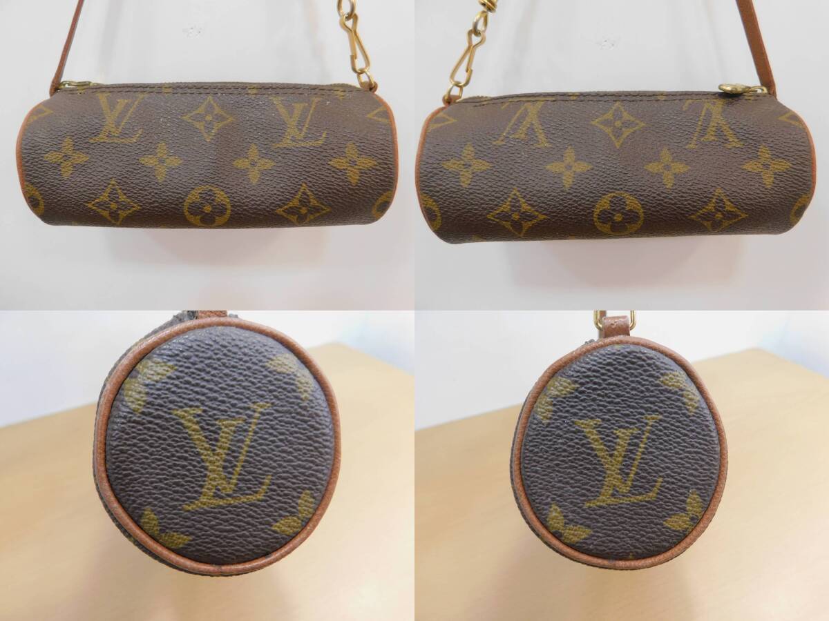 （1円～）Louis Vuitton ルイヴィトン M51365 モノグラム パピヨン30 ハンドバッグ ポーチ付きの画像8