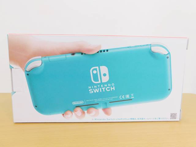 （送料無料）（未使用）Nintendo Switch Lite 任天堂 スイッチ ライト ターコイズ 2024/4/24購入 店舗印有 HDH-S-BAZAA 本体の画像3
