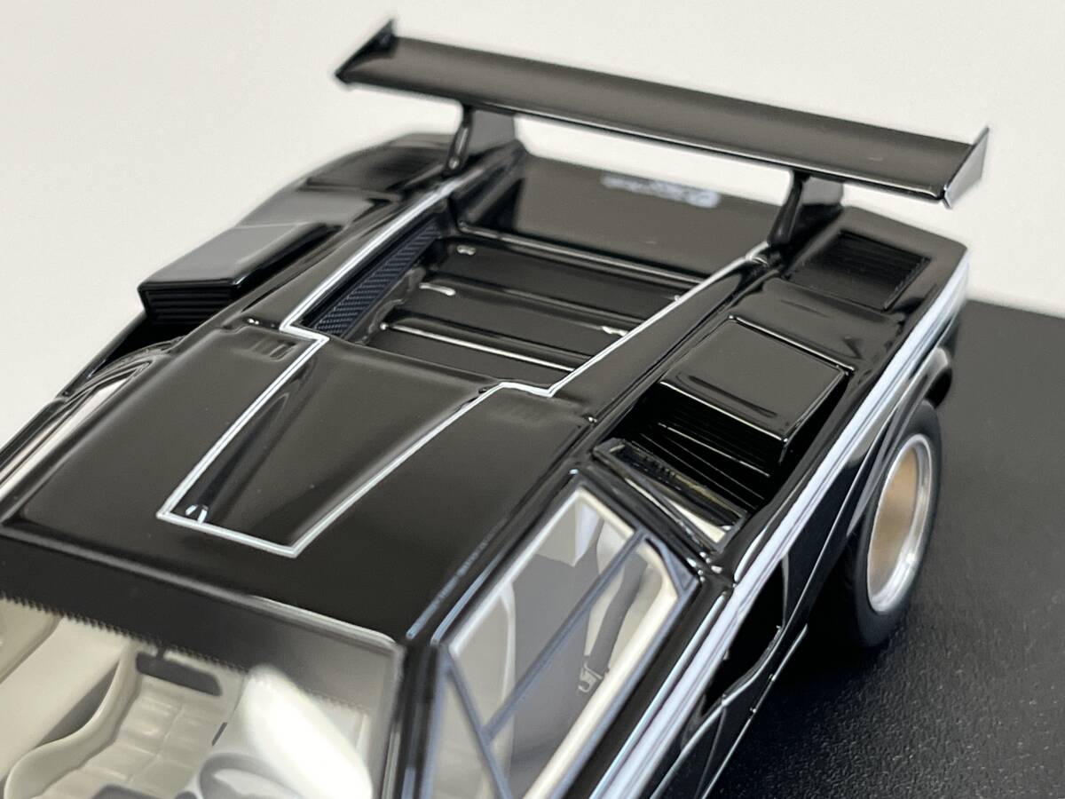1/43 make-up made I Delon - EM163A - Lamborghini counter kLP500R ( Tokyo supercar show 1977 year specification )