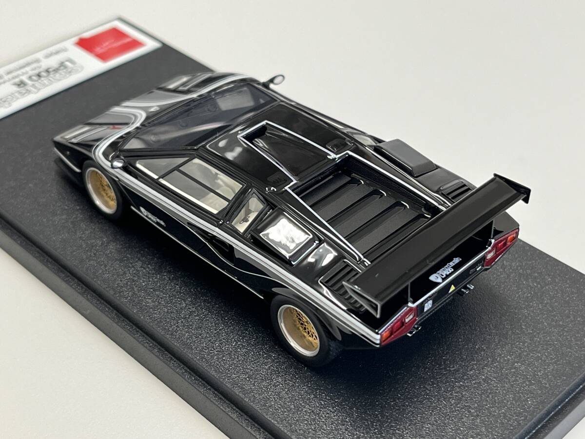 1/43 メイクアップ製 アイドロン - EM163A - Lamborghini カウンタック LP500R (東京スーパーカーショー1977年仕様)の画像6