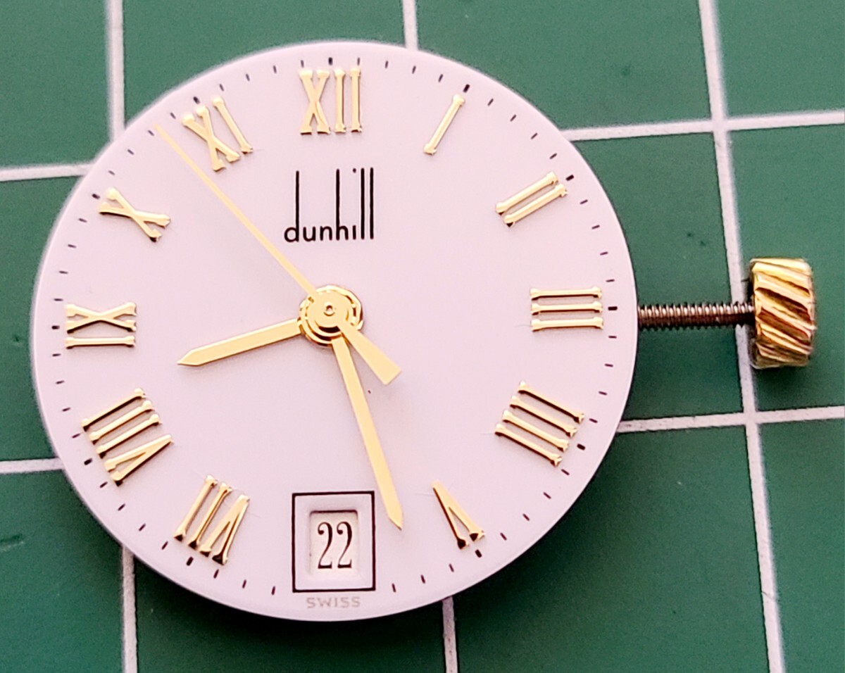 dunhill ダンヒル レディース デイト ムーブメント等 ジャンク品の画像1