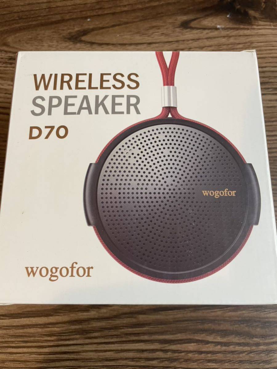 Wogofor ポータブル Bluetooth スピーカー D70 ワイヤレススピーカー マイク IPX5 防水 12時間再生 ステレオ ブルートゥース_画像10