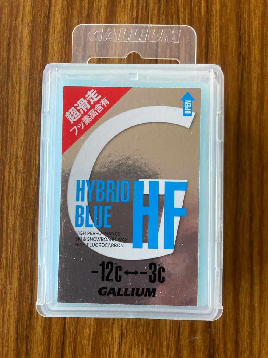 新品未使用 ガリウム GALLIUM HYBRID HF BLUE 100g  超滑走ワックス フッ素 スノーボード スキー