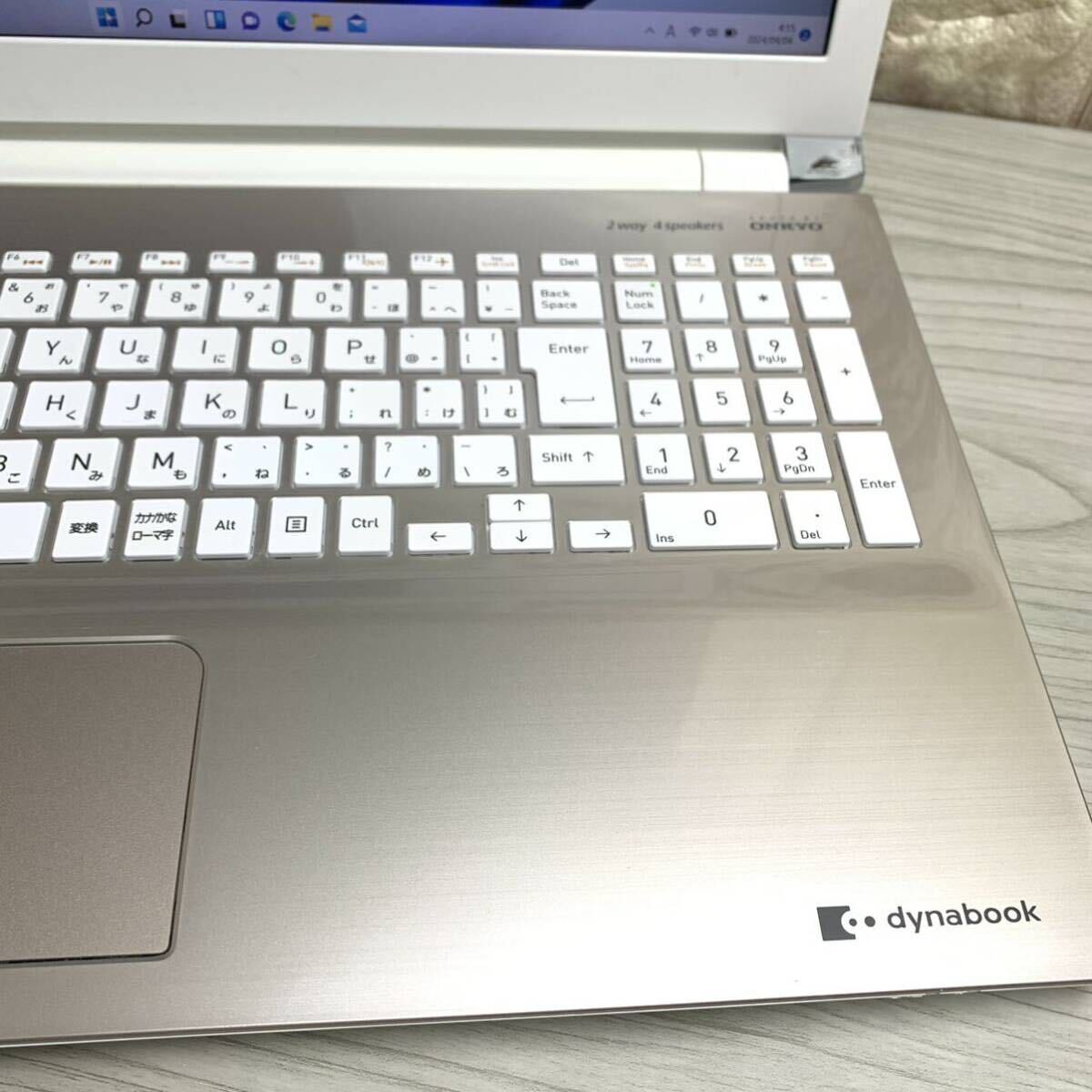 Full HD 第8世代 Core i7-8550U 新品SSD512GB 東芝 Dynabook T65/GG メモリ12GB カメラ WIN11 office2019_画像6