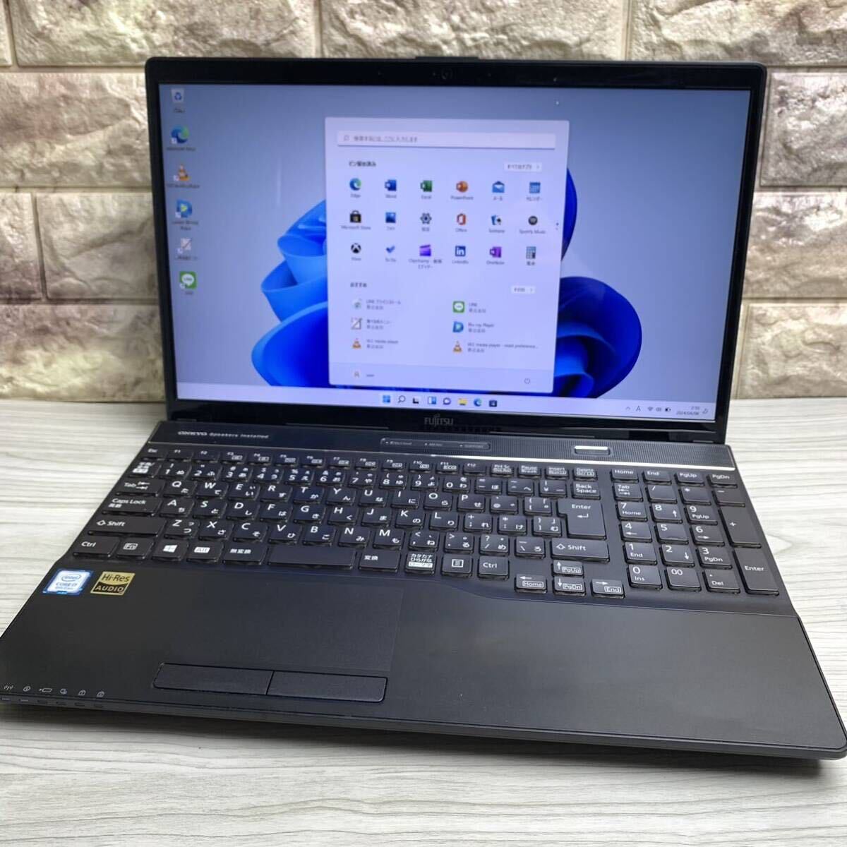 Full HD Core i7-8550U 新品M.2-SSD512GB+HDD500GB 富士通 LIFEBOOK AH53/C2 メモリ16GB カメラ WIN11 Blu-ray office2019