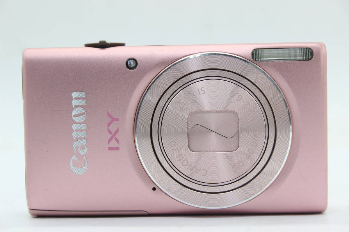 【返品保証】 キャノン Canon IXY 90F ピンク 8x IS バッテリー付き コンパクトデジタルカメラ s9085_画像2