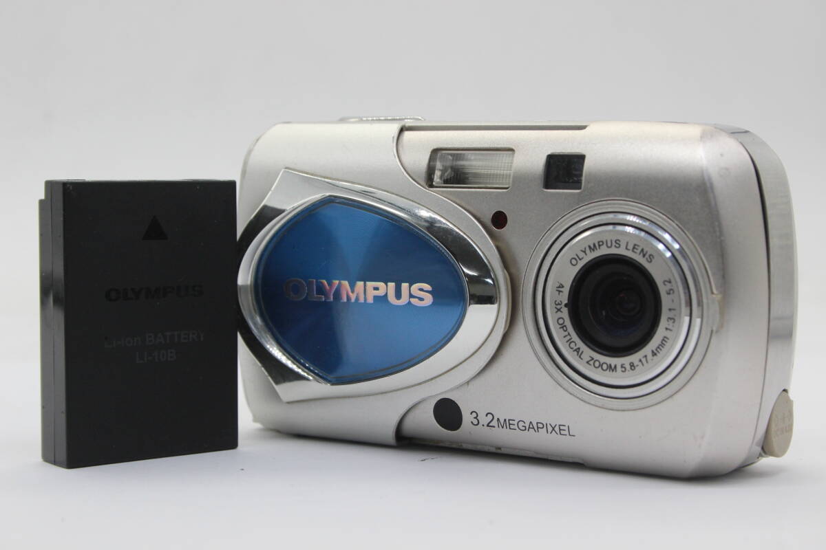 【返品保証】 オリンパス Olympus μ-15 Digital AF 3x バッテリー付き コンパクトデジタルカメラ s8799_画像1
