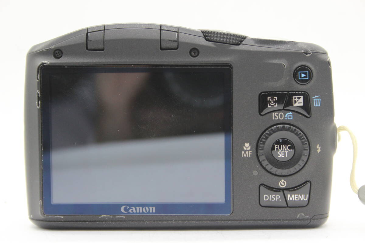 【返品保証】 【便利な単三電池で使用可】キャノン Canon PowerShot SX130 IS 12x ケース付き コンパクトデジタルカメラ s9094_画像4